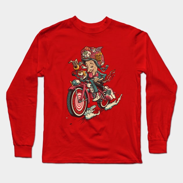 Big Adventure Fink Long Sleeve T-Shirt by DonovanAlex